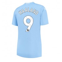 Manchester City Erling Haaland #9 Hjemmedrakt Dame 2023-24 Kortermet
